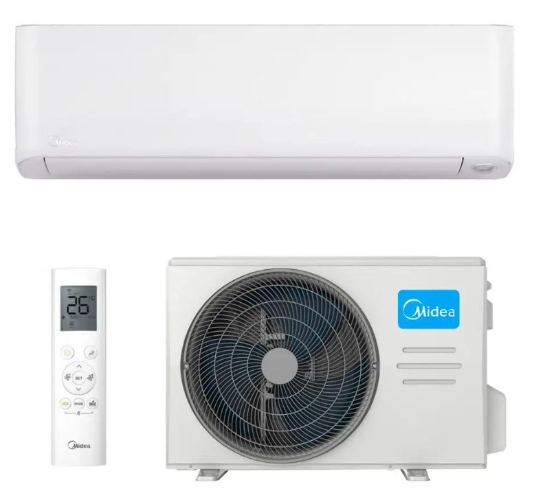  Midea sieninis šilumos siurblys OASIS PLUS MSOPBU-09HRFN8-QRE3GW + MOX330-09HFN8-QRE3GW 2,6/4,1 kW nuotrauka